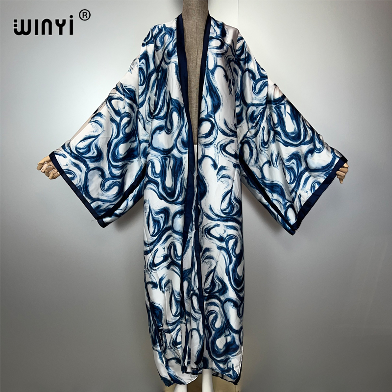 Cover Up Kaftan - Sukienka kardigan w stylu bohemy WINYI