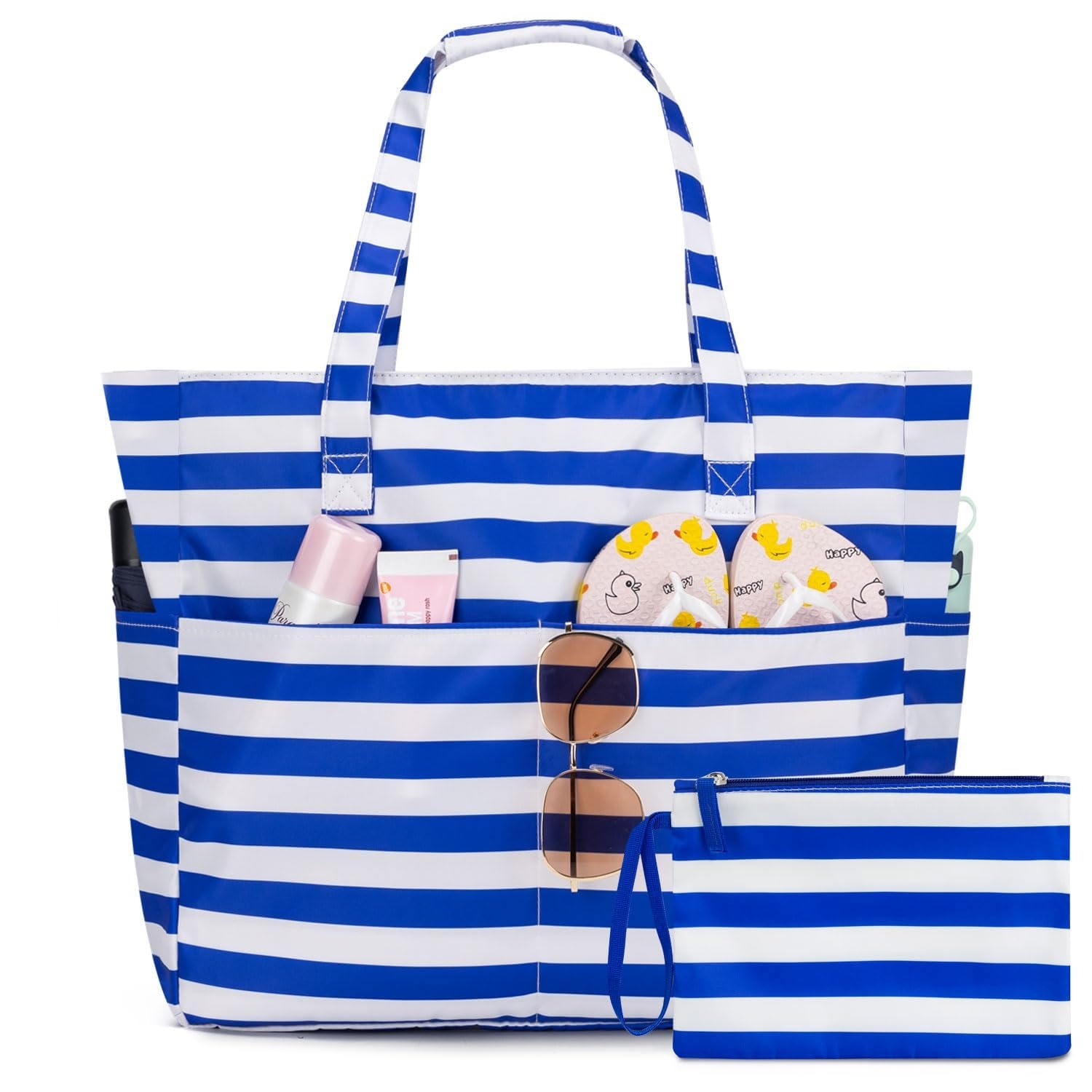 Tote Bag Beach - Torby plażowe damskie, wodoodporne, odporne na