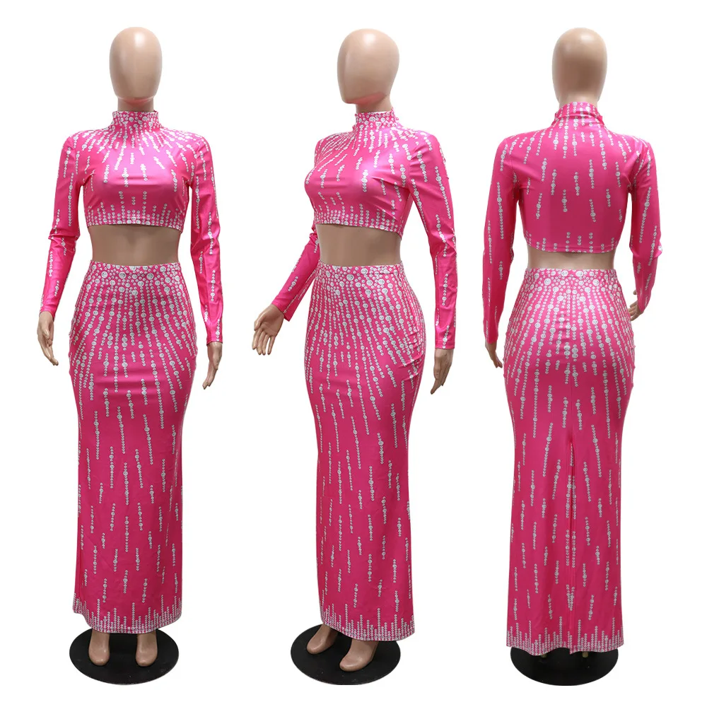 Zestaw damski Street z długim  – Crop Top Crochet recenzja i cena