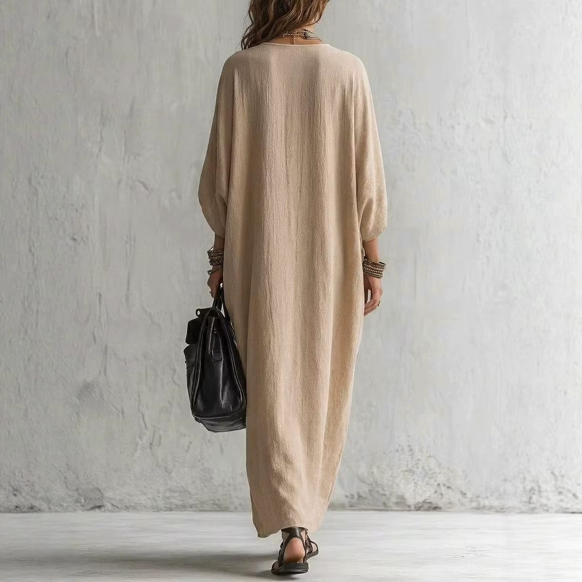 Damska sukienka maxi w stylu b – Cover Up Kaftan recenzja i cena