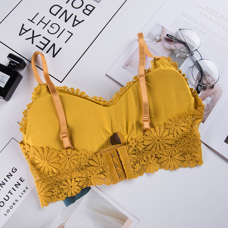 3D seksowna dziewczyna koronko – Bralette Triangle Set recenzja i cena