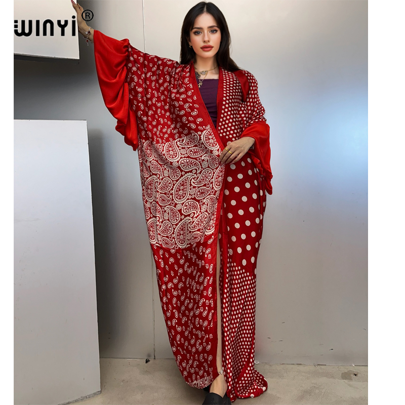 WINYI Letnia Sukienka Kimono P – Cover Up Kaftan recenzja i cena