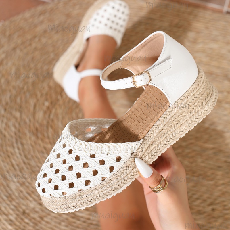 Damskie espadryle na koturnie  – Wedge Espadrille Women recenzja i cena