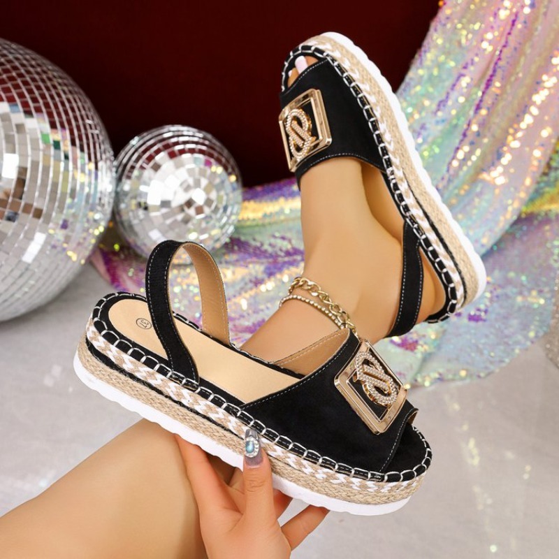 Damskie sandały espadryle na p – Wedge Espadrille Women recenzja i cena