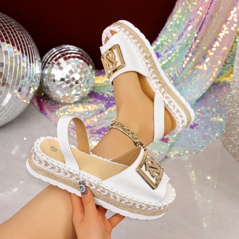 Damskie sandały espadryle na p – Wedge Espadrille Women recenzja i cena