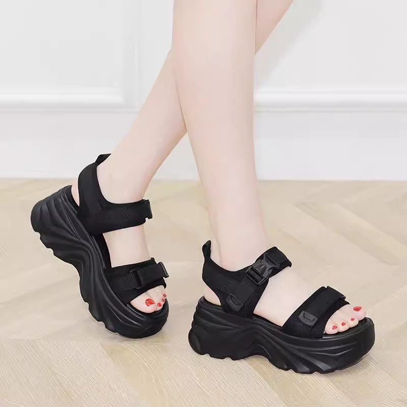 Nowe Damskie Sandały na Platfo – Wedge Espadrille Women recenzja i cena