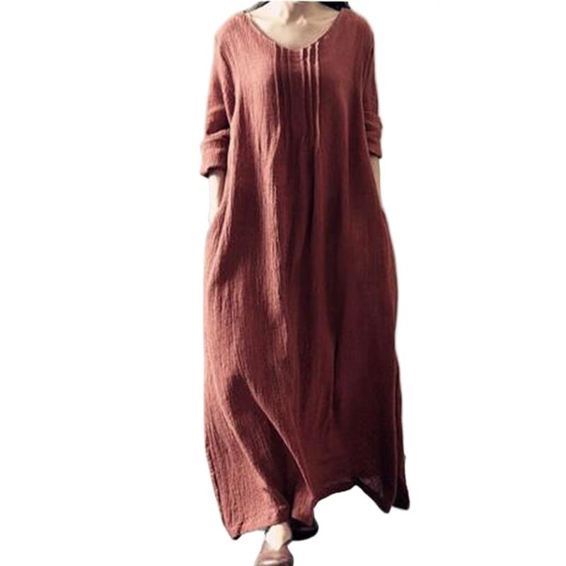 2025 Bawełna Lniana Vintage Pe – Linen Dress Wrap recenzja i cena