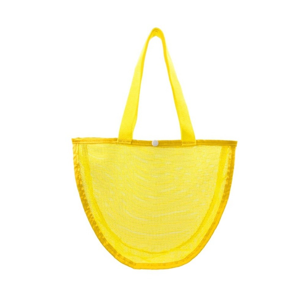 Lekka, jednokolorowa siatkowa  – Tote Bag Beach recenzja i cena